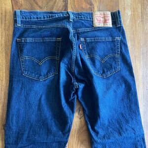 Levi's 505 Stretch Jeans: 34 x 30